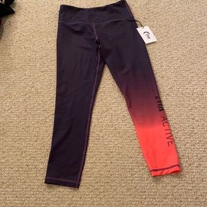 Purple Zyia Ombré Light and Tight Hi Rise